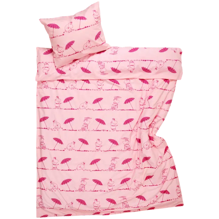 Voodipesukomplekt Muumid Kaunis 150x210+50x60