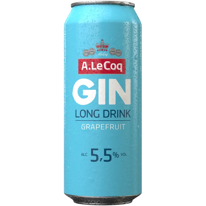 A. Le Coq GIN&Grapefruit Long drink 5,5 % 0,5 l tlk