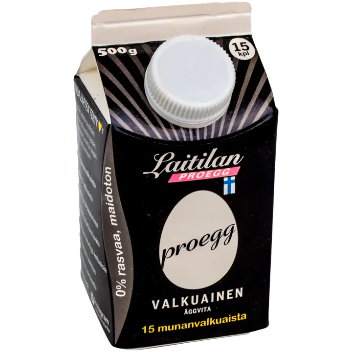 Laitilan Proegg Vapaa nestemäinen valkuaismassa Long Life 500 g