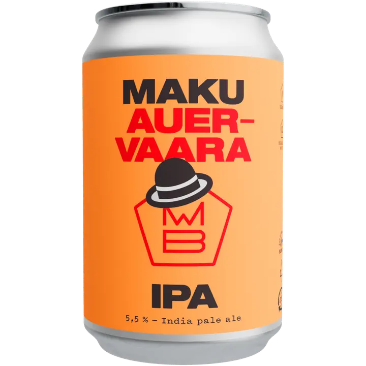 Maku Brewing 5,5% 0.33l Auervaara IPA olut tlk