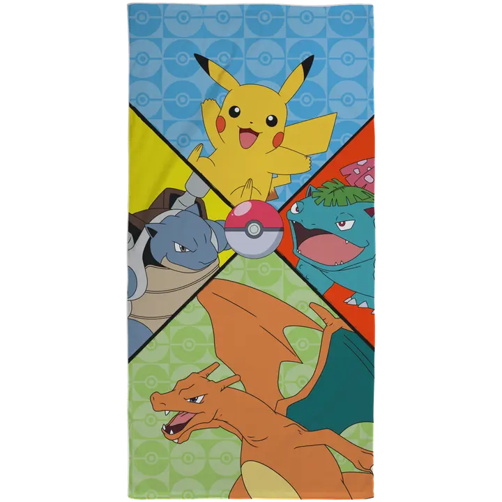 Lasten kylpypyyhe Pokemon 70x140 cm
