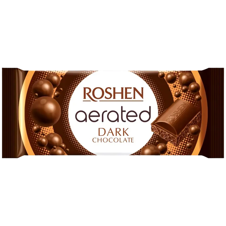 Roshen õhuline tume šokolaad 80g