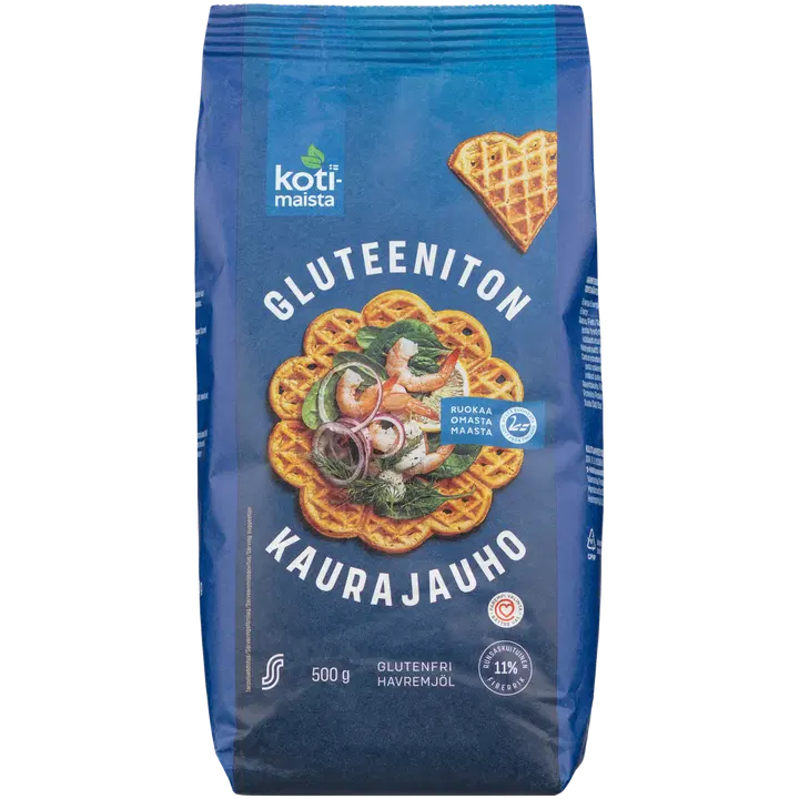 Kotimaista gluteeniton kaurajauho 500 g
