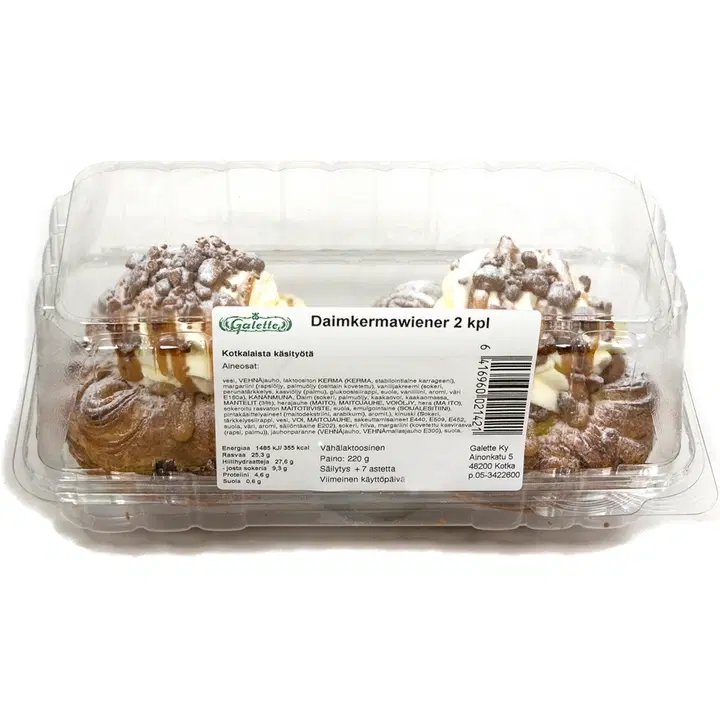 Galette 280g Daimwiener 2 kpl kermawiener