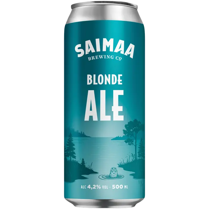 Saimaa Blonde Ale 4,2% olut 0,5l tölkki