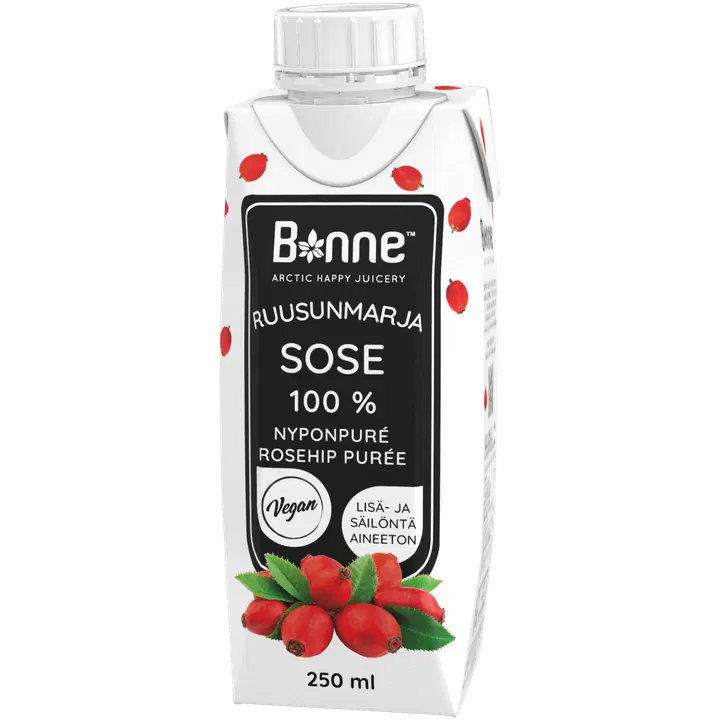 Bonne Ruusunmarjasose 100% 250ml