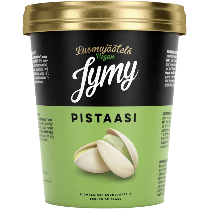 Jymy Luomujäätelö Paahdettu Pistaasi 500ml