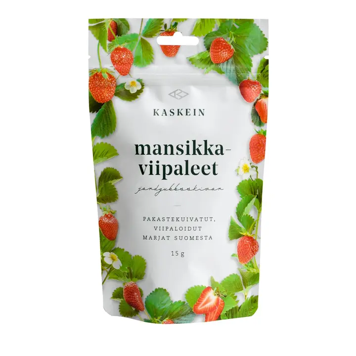 Kaskein Marja Mansikkaviipale, pakastekuivattu 15g
