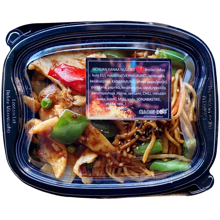 Gaoshi Oy Sichuan-kanaa – Ekstra tulinen, maidoton