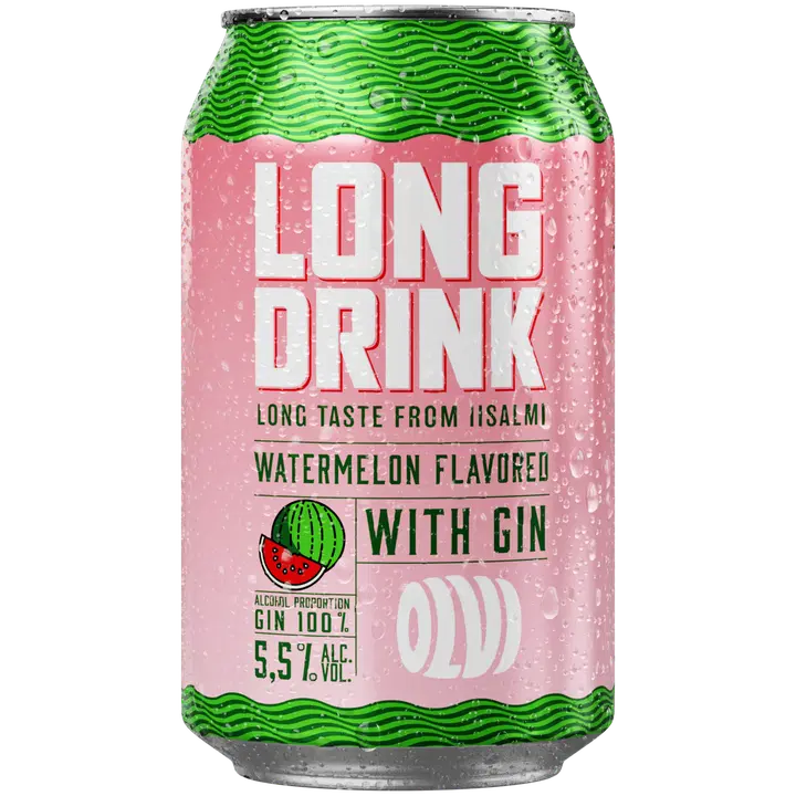 OLVI Long Drink Watermelon 5,5 % 0,33 l tlk