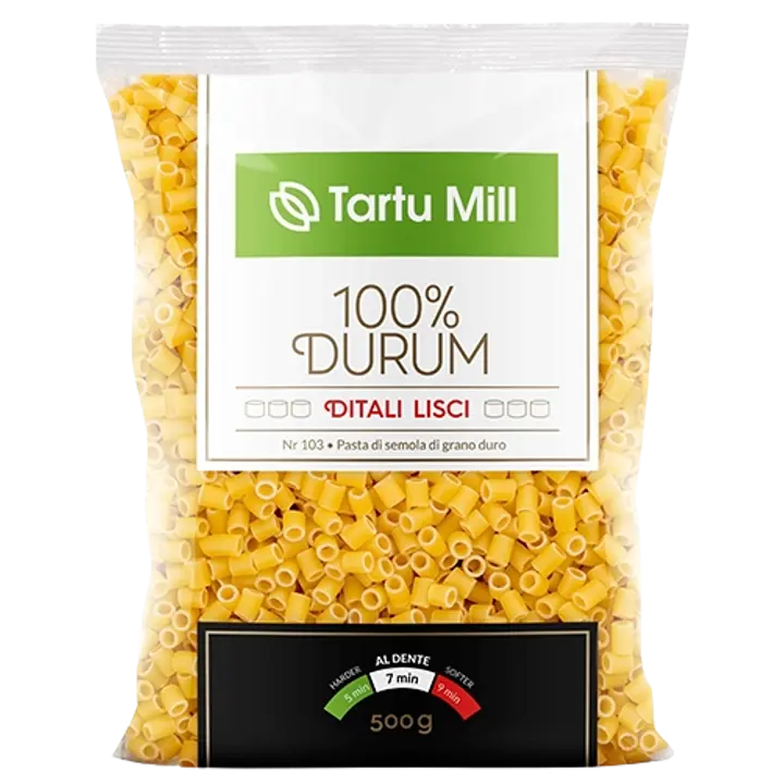Tartu Mill Durum p. Ditali lisci 500 g