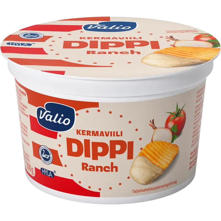 Valio kermaviilidippi Ranch 200 g HYLA®
