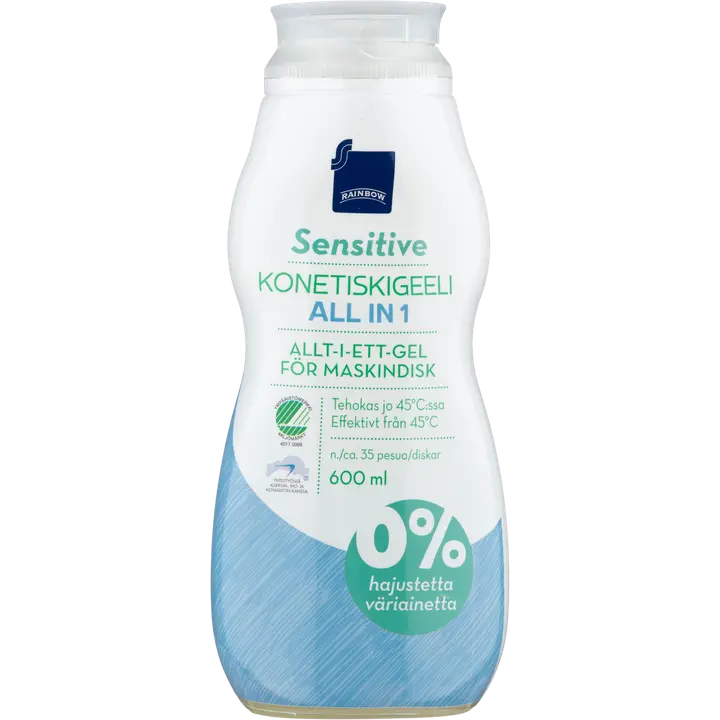 Rainbow Konetiskigeeli All in 1 600 ml