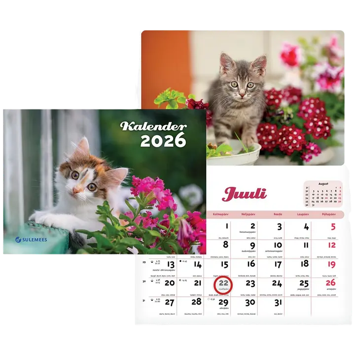Seinakalender kassi kalender, 240 x 16