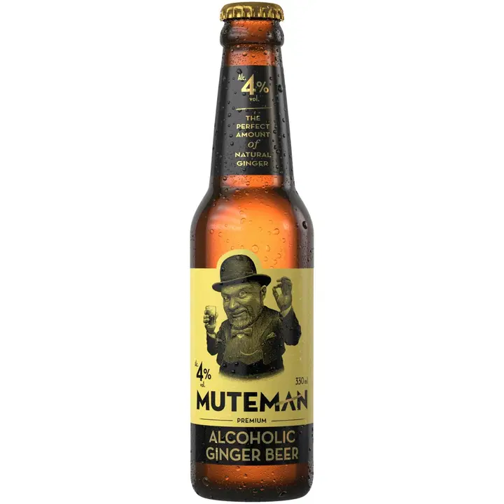 Muteman Ginger beer 4,0 % 0,33 l klp