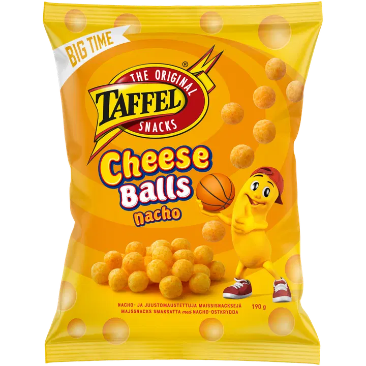 Taffel Cheese Balls juustusnäkid 190g