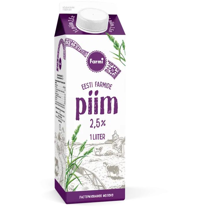 Farmi piim 2,5% 1l