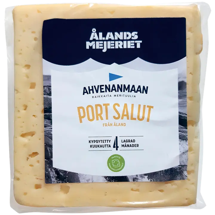 Ahvenanmaan 400g Port Salut juusto 4kk kypsytetty
