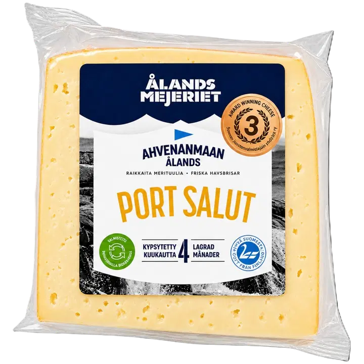 Ahvenanmaan 400g Port Salut juusto 4kk kypsytetty