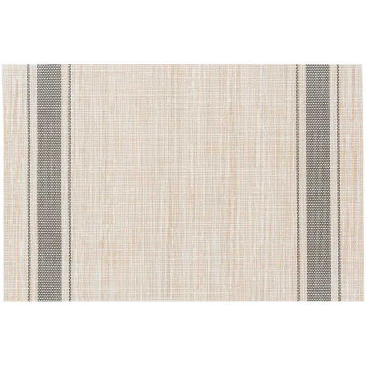 House pöytätabletti Raidat 30x45 cm, harmaa/beige