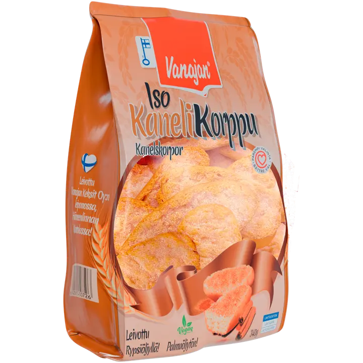 Vanajan Iso Kanelikorppu 340g
