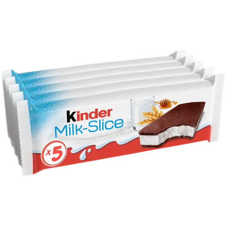 Kinder Milk Slice magustoit, 5 x 28 g