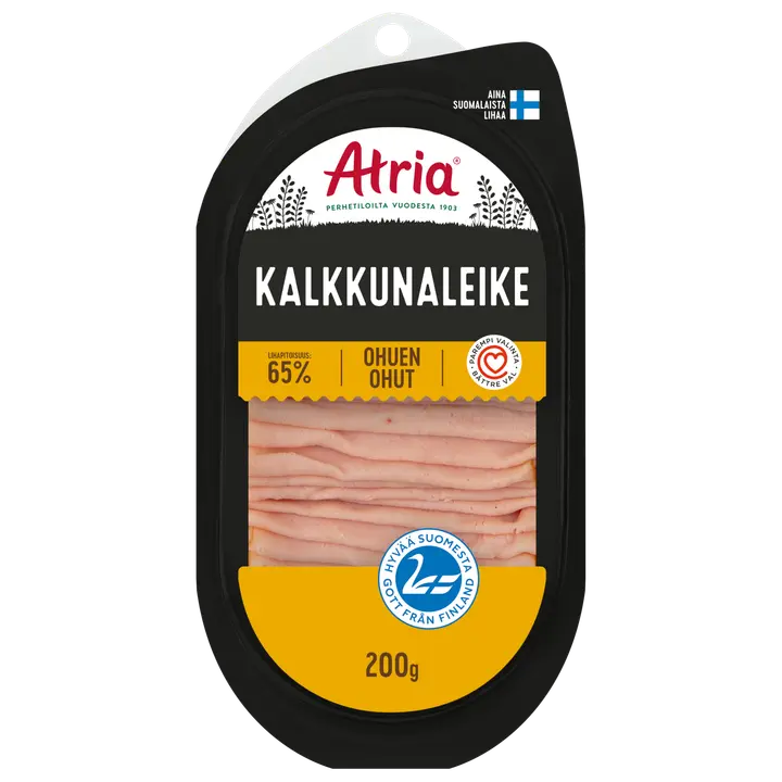 Atria Ohuen Ohut Kalkkunaleike 200g