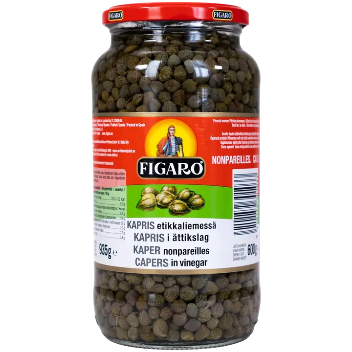 Figaro Kapris etikkaliemessä 935g/600g