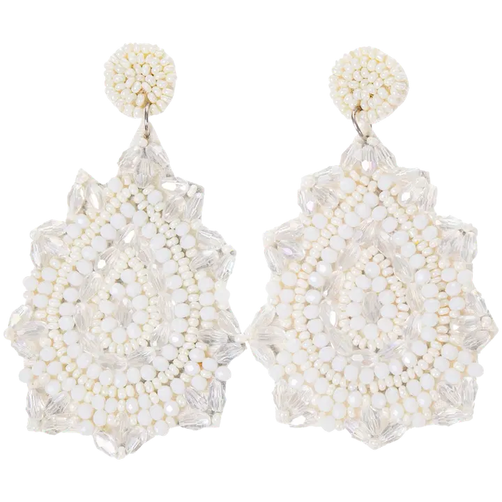 AmandaB Korvakorut WHITE DROP