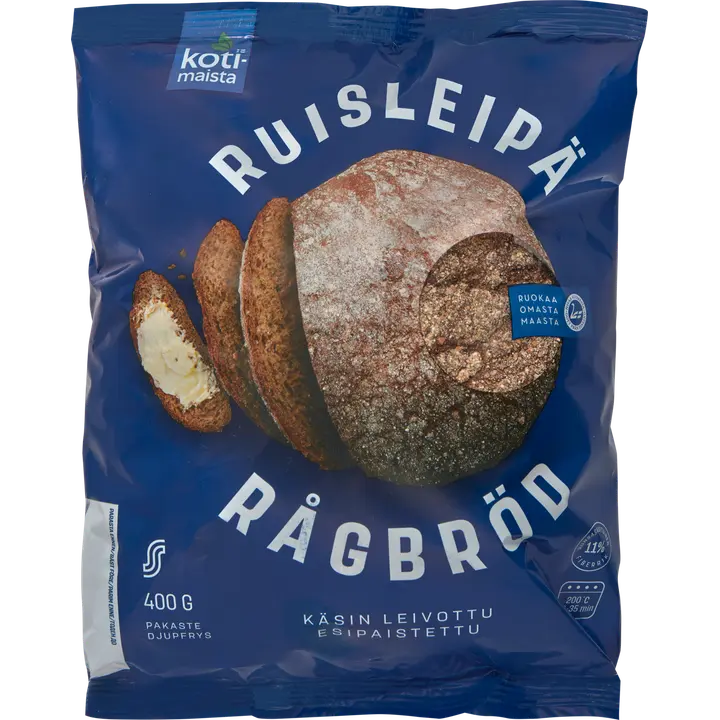 Kotimaista Ruisleipä 400 g