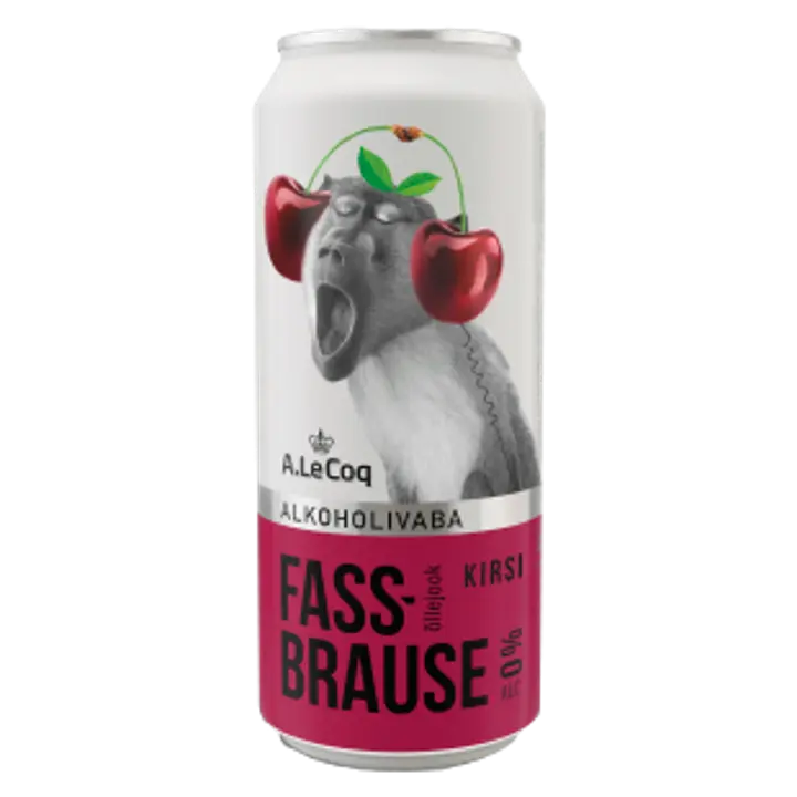 A.Le Coq Fassbrause Cherry alkoholivaba õlu 500ml