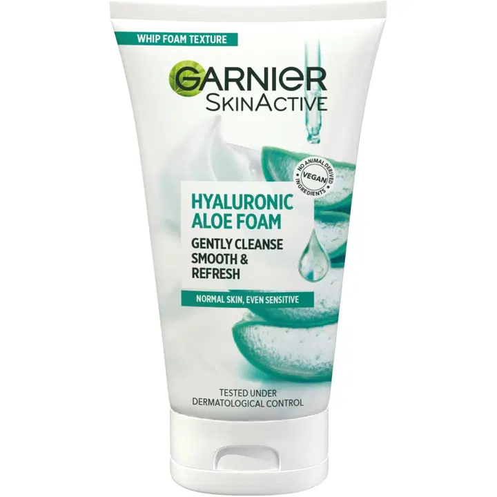 Garnier SkinActive Hyaluronic Aloe Foam puhdistusvaahto 150 ml