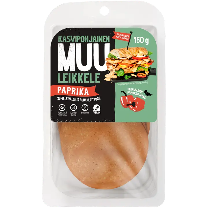 MUU Kasvipohjainen Leikkele Paprika 150 g