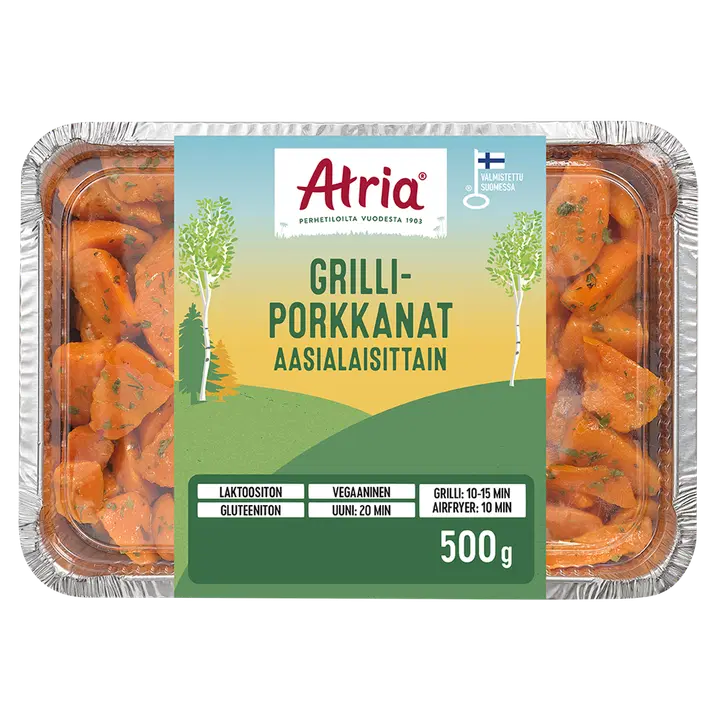 Atria Grilliporkkanat aasialaisittain 500g