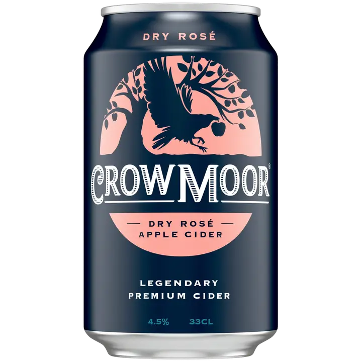 Crowmoor Dry Rosé siideri 4,5 % tlk 0,33 L
