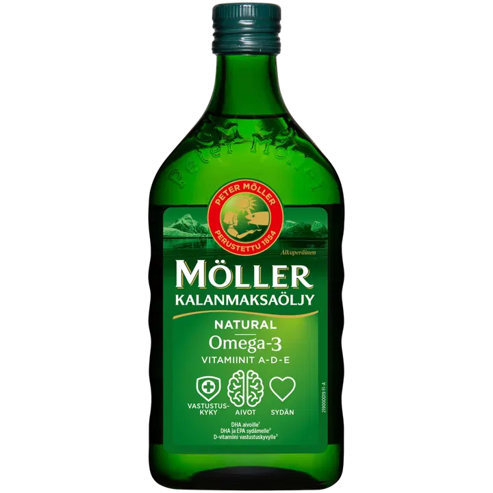 Möller kalamaksaõli vitamiini ja mineraalidega 500 ml