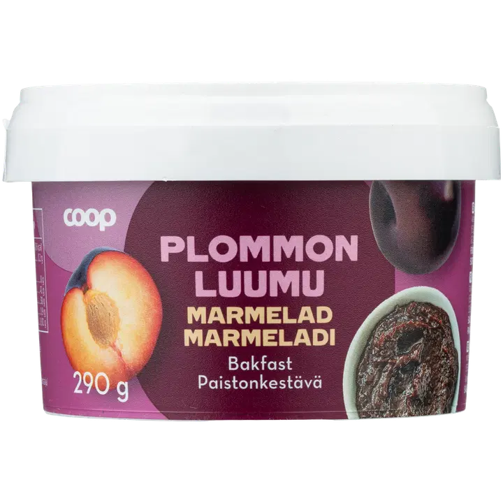 Coop luumumarmeladi paistonkestävä 290 g