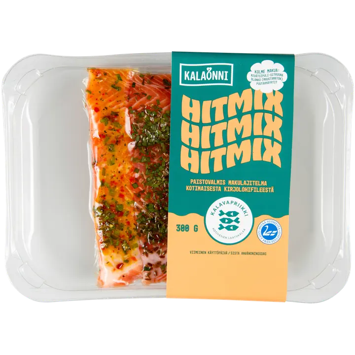 Kalaonni Hitmix  kirjolohipala grilliin ja uuniin 300 g