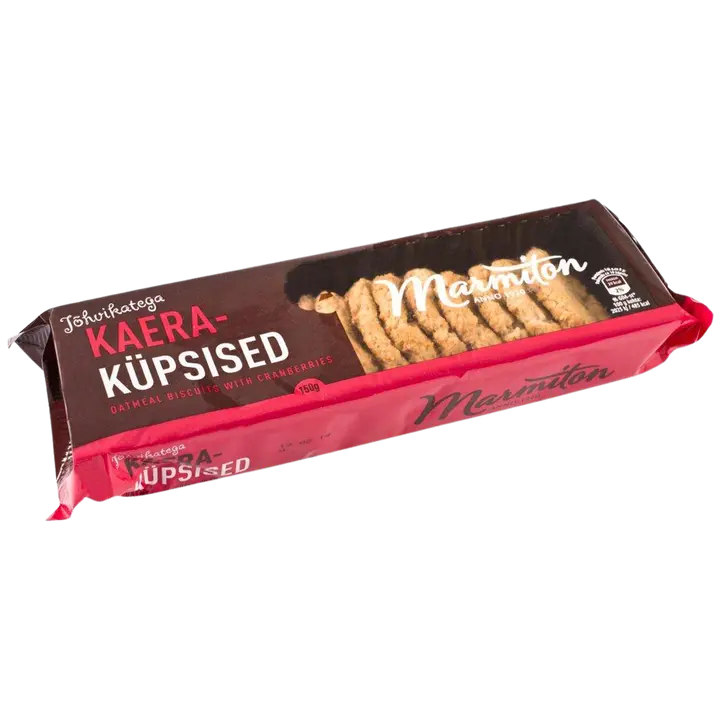 Marmiton kaeraküpsised jõhvikatega 150g