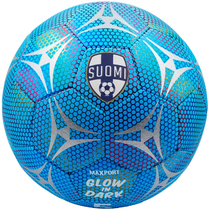 Jalgpall Suomi 4 sinine, pimedas helendav