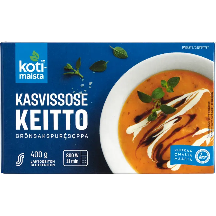 Kotimaista Köögiviljapüreesupp 400 G