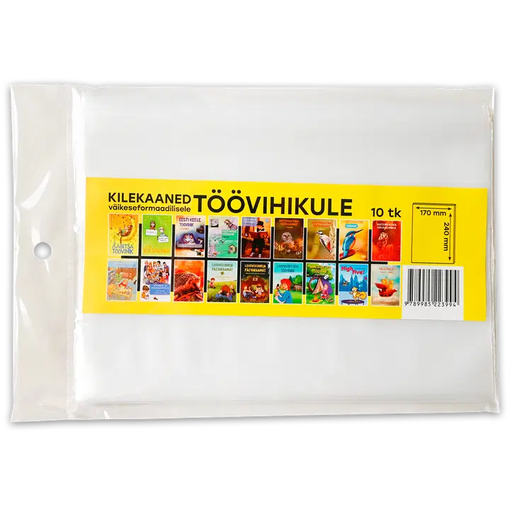 Kilekaaned 17x24 mõõdus 10 tk