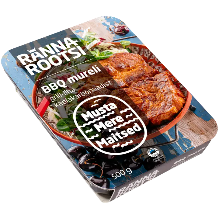 Rannarootsi BBQ mureli grill-liha kaelakarbonaadist 500g