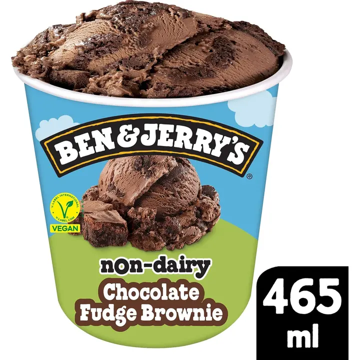 Ben & Jerry's Chocolate Fudge Brownie Jäätelö Vegaaninen 465ml/468g