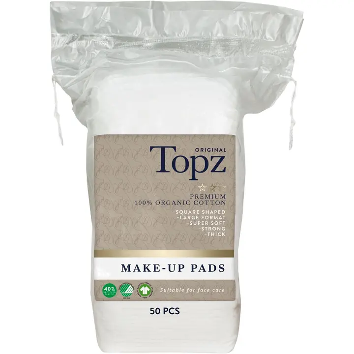 Topz Cosmetics  Make Up Pads 50 pcs