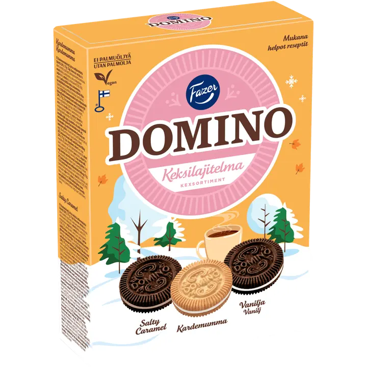 Fazer Domino Keksilajitelma 525g
