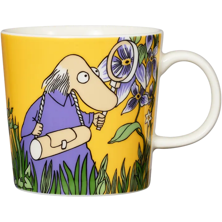 Moomin Arabia Muumi Hemuli muki 0,3l keltainen