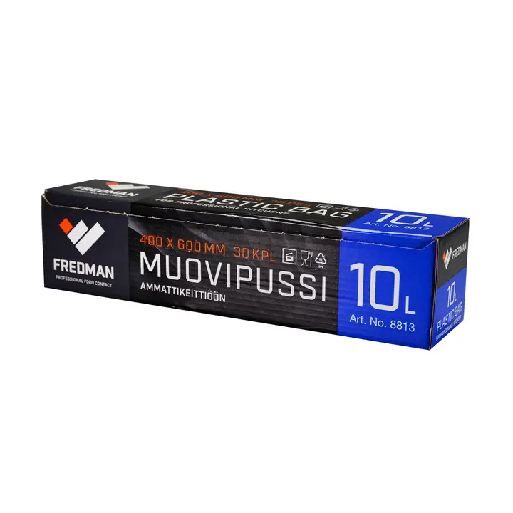 Fredman muovipussi 10l 30kpl