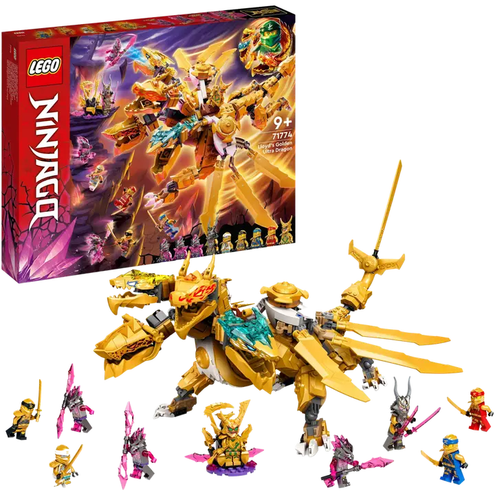 LEGO® Ninjago Lloydin kultainen ultralohikäärme 71774