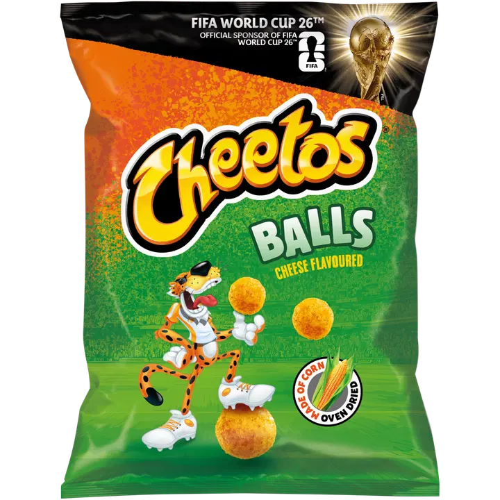 Cheetos pallikujulised juustumaitselised maisikrõpsud 130g